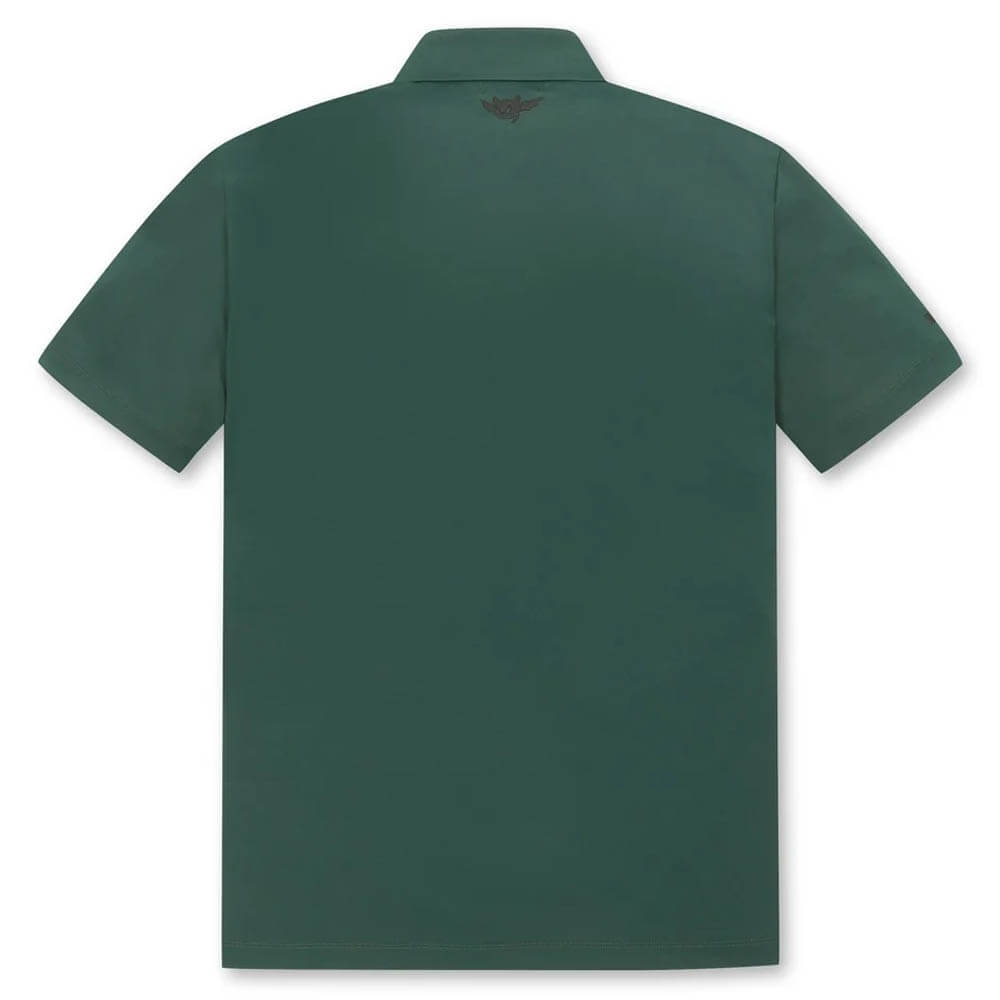 WAAC Essential Pique Golf Polo Green - SP25 Men