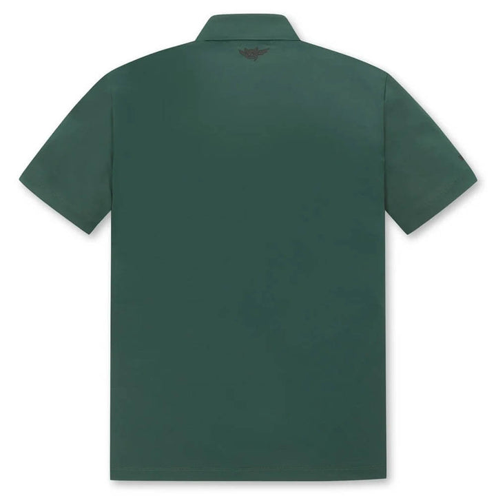 WAAC Essential Pique Golf Polo Green - SP25 Men
