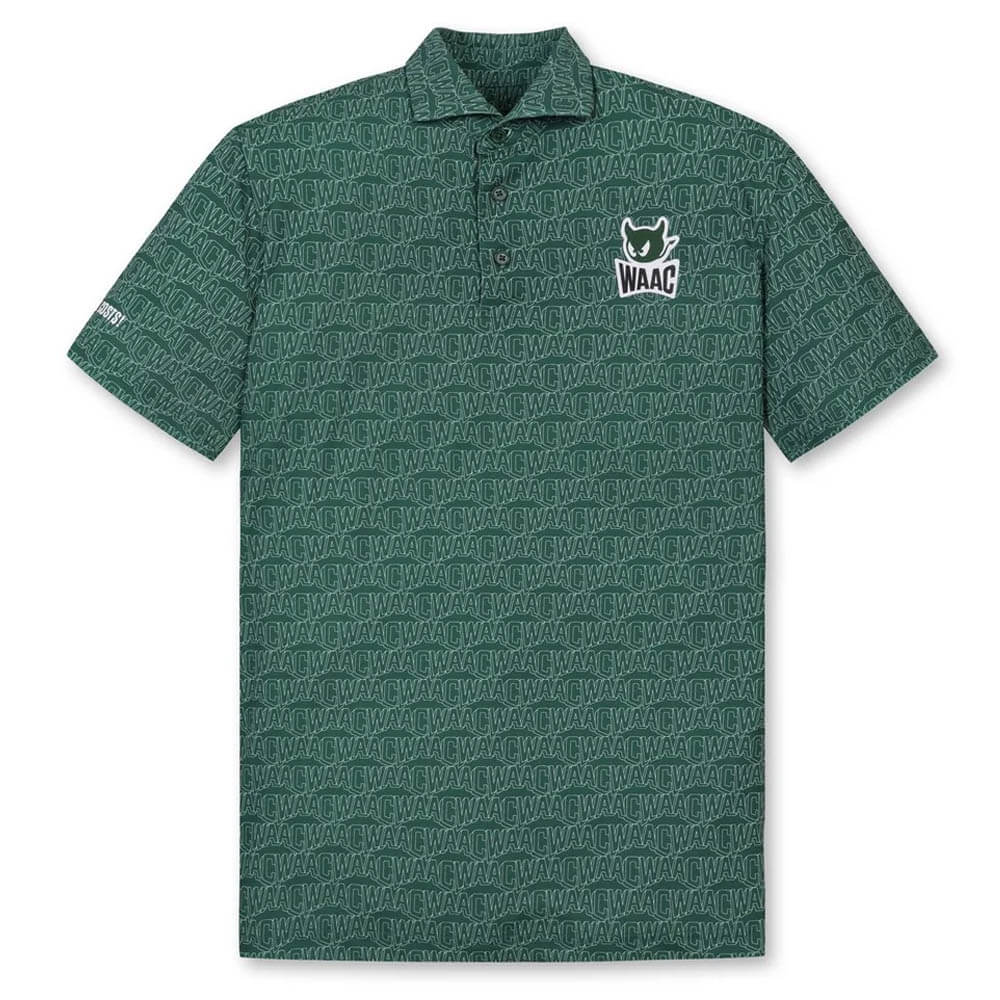 WAAC Wave Golf Polo Green - SP25 Men