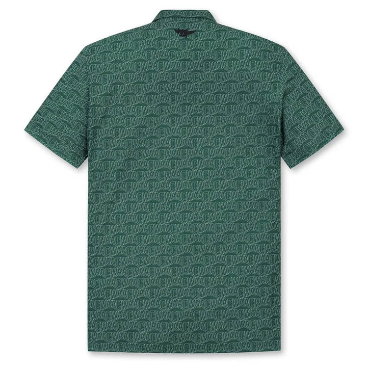 WAAC Wave Golf Polo Green - SP25 Men