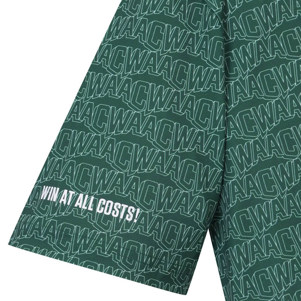 WAAC Wave Golf Polo Green - SP25 Men