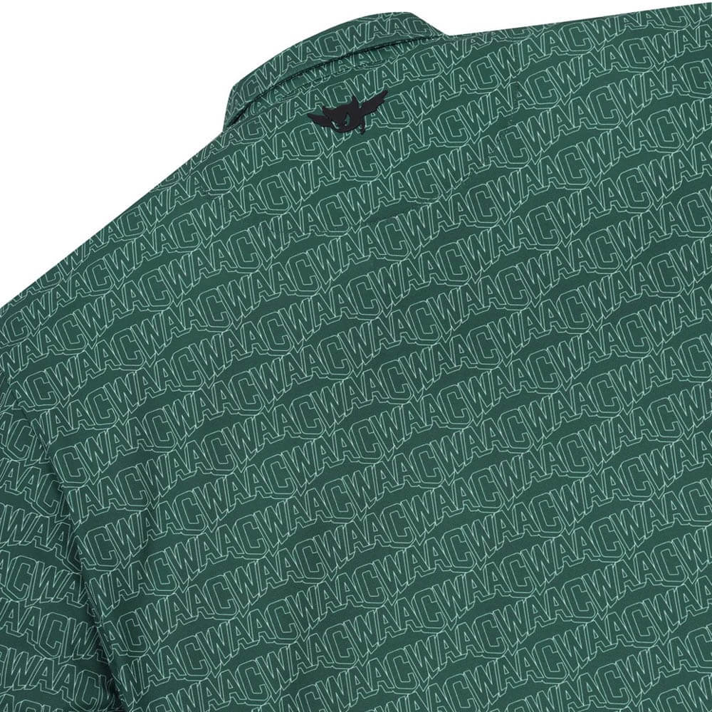 WAAC Wave Golf Polo Green - SP25 Men