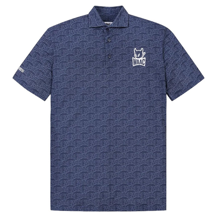 WAAC Wave Golf Polo Navy  - SP25 Men
