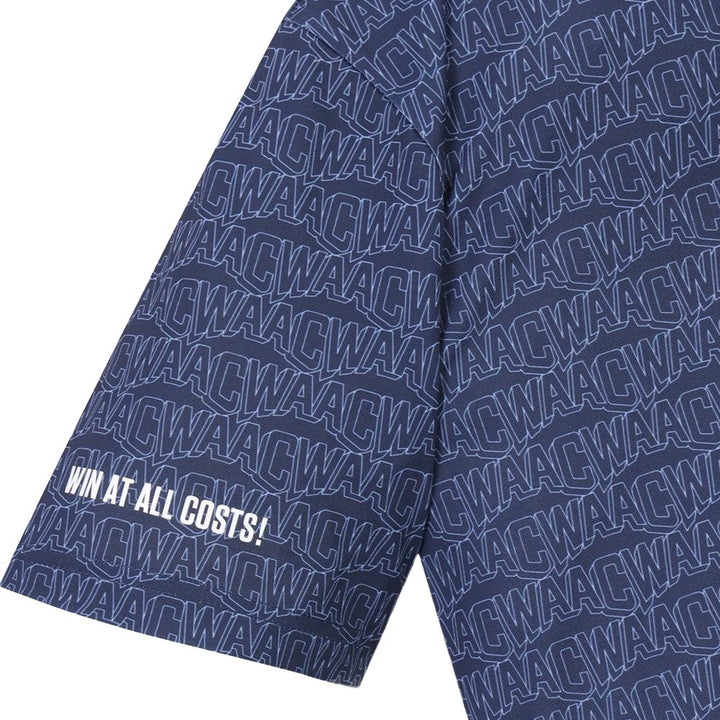 WAAC Wave Golf Polo Navy  - SP25 Men