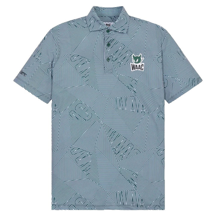 WAAC Maze Golf Polo Green - SP25 Men