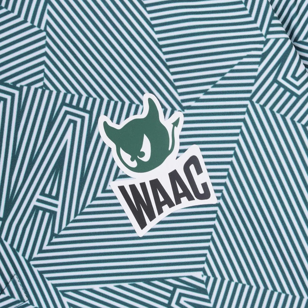 WAAC Maze Golf Polo Green - SP25 Men