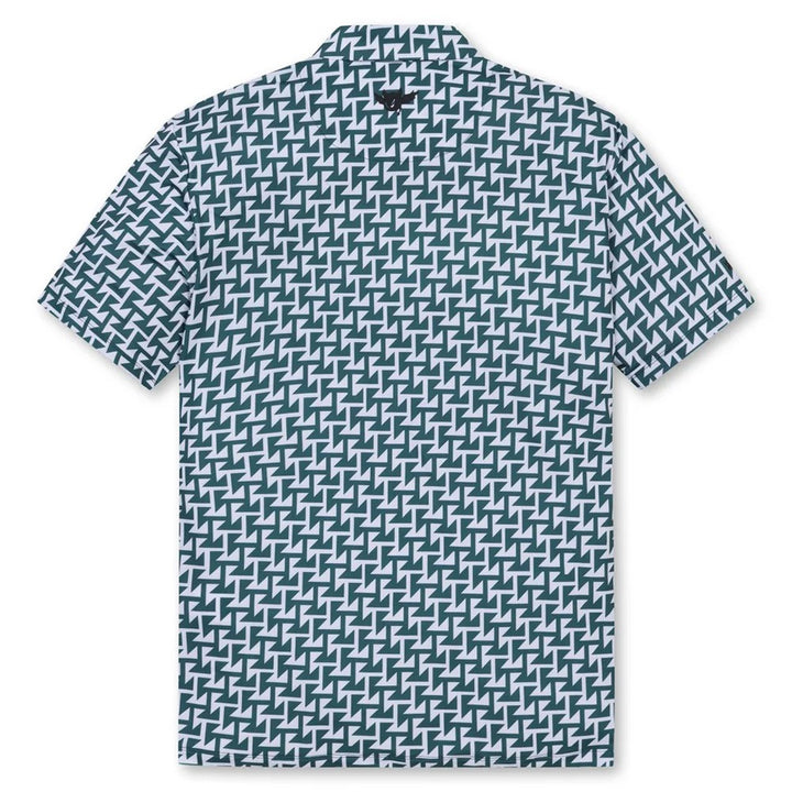WAAC Arrow Trap Golf Polo Green - SP25 Men