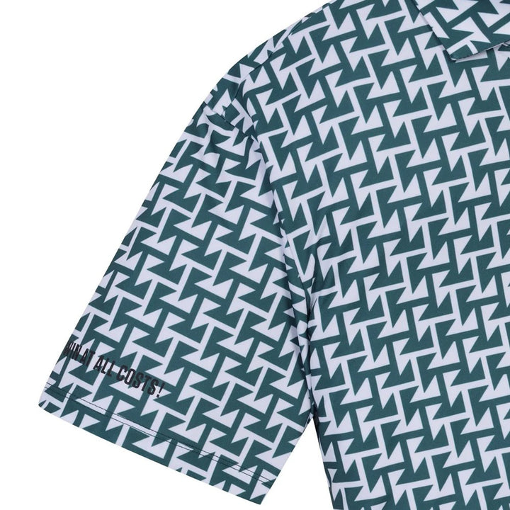 WAAC Arrow Trap Golf Polo Green - SP25 Men