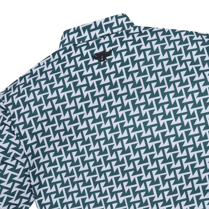 WAAC Arrow Trap Golf Polo Green - SP25 Men