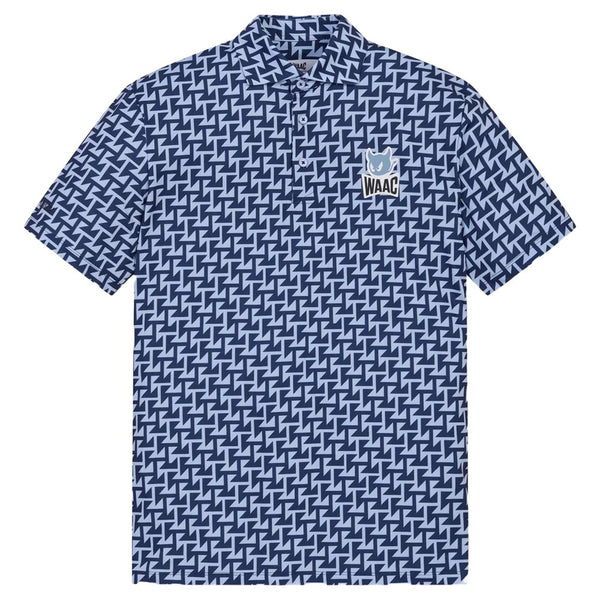 WAAC Arrow Trap Golf Polo Navy - SP25 Men