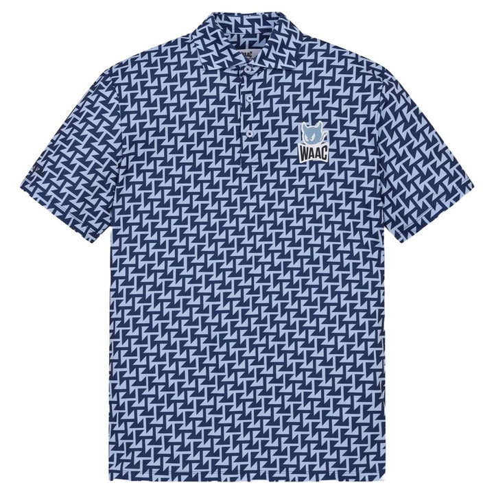 WAAC Arrow Trap Golf Polo Navy - SP25 Men