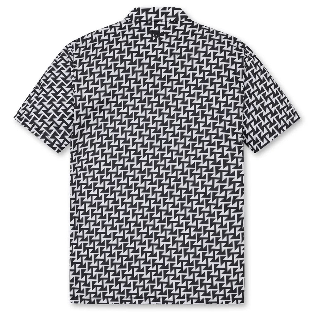 WAAC Arrow Trap Golf Polo Black - SP25 Men