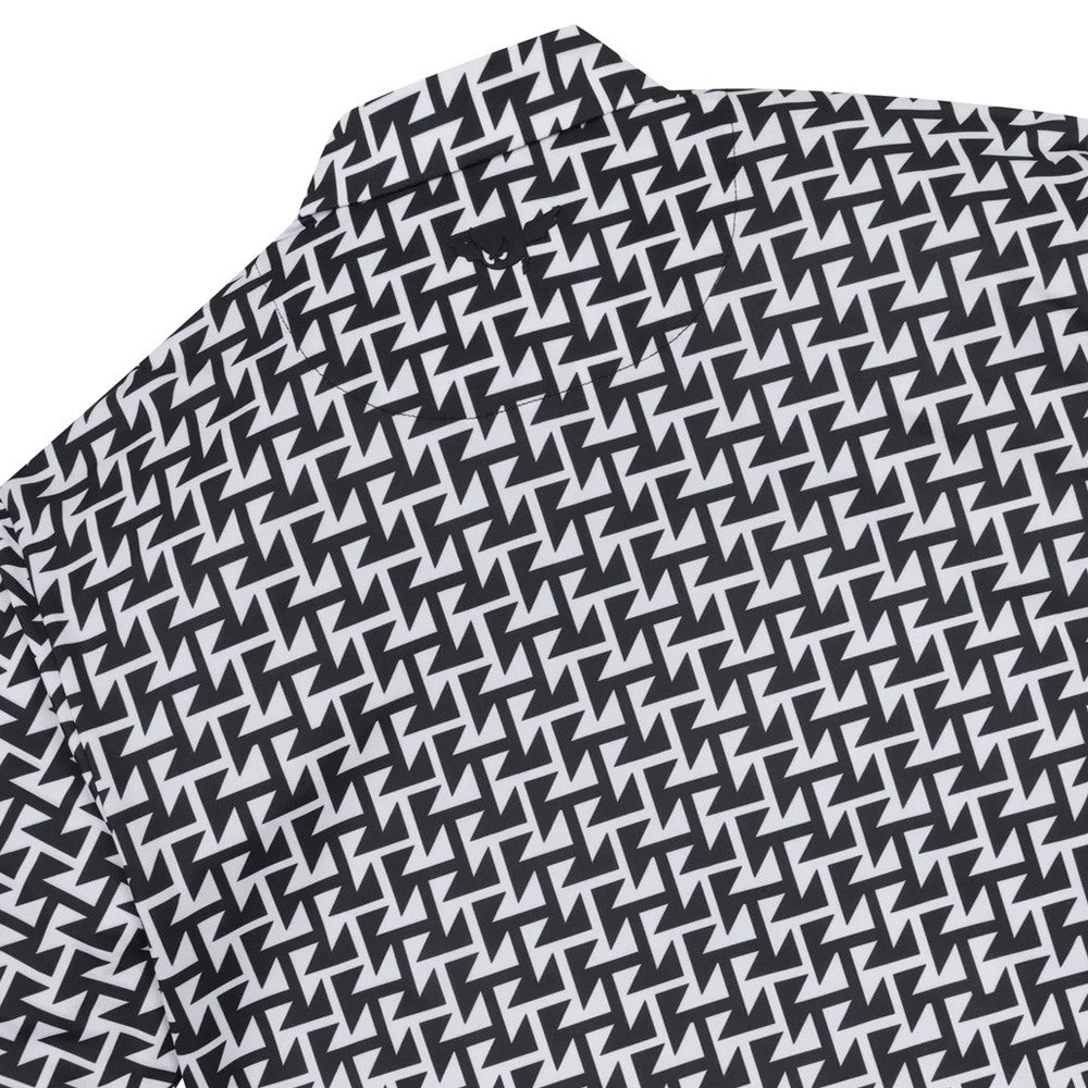 WAAC Arrow Trap Golf Polo Black - SP25 Men