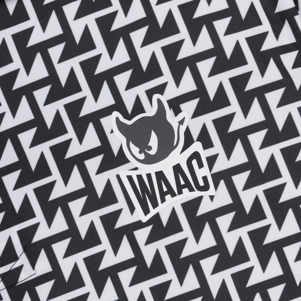 WAAC Arrow Trap Golf Polo Black - SP25 Men