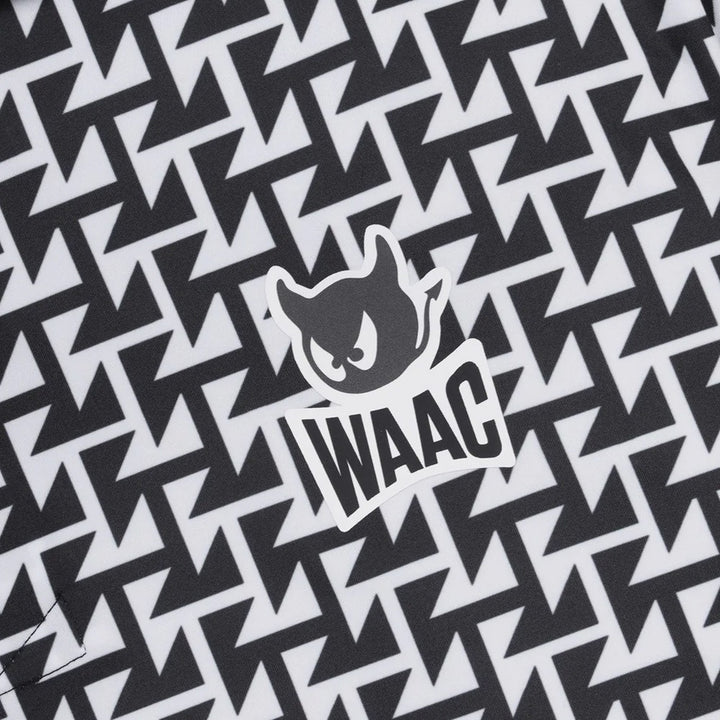 WAAC Arrow Trap Golf Polo Black - SP25 Men