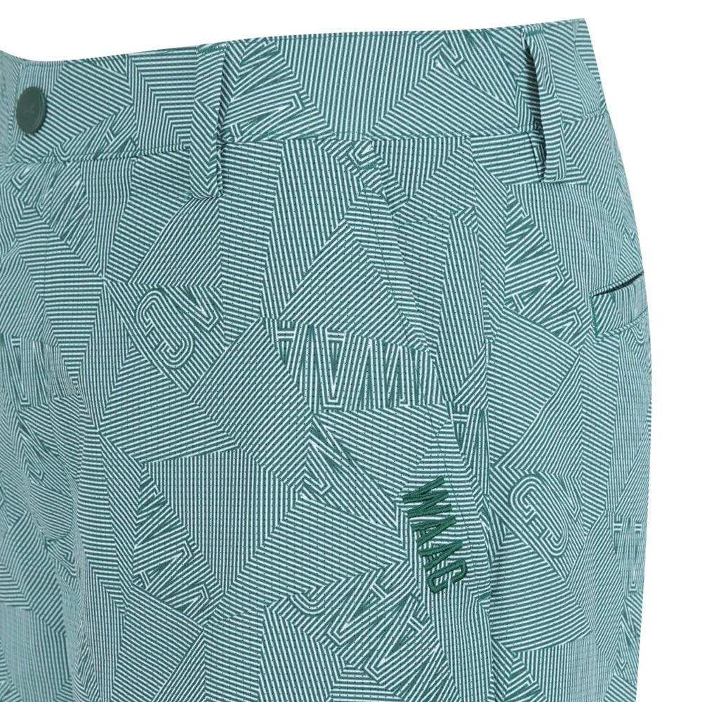WAAC Maze Golf Shorts Green - SP25 Men