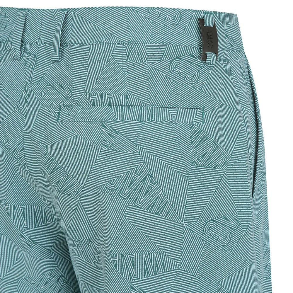 WAAC Maze Golf Shorts Green - SP25 Men