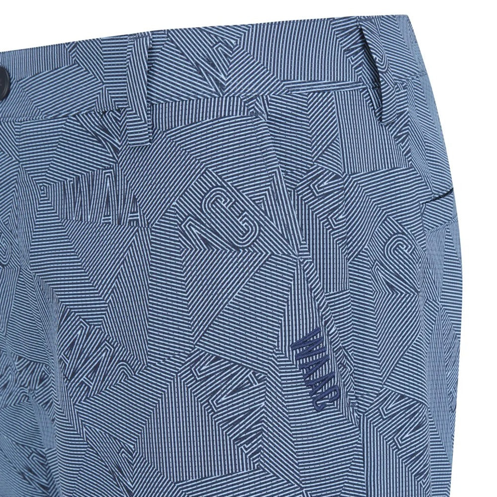 WAAC Maze Golf Shorts Navy - SP25 Men