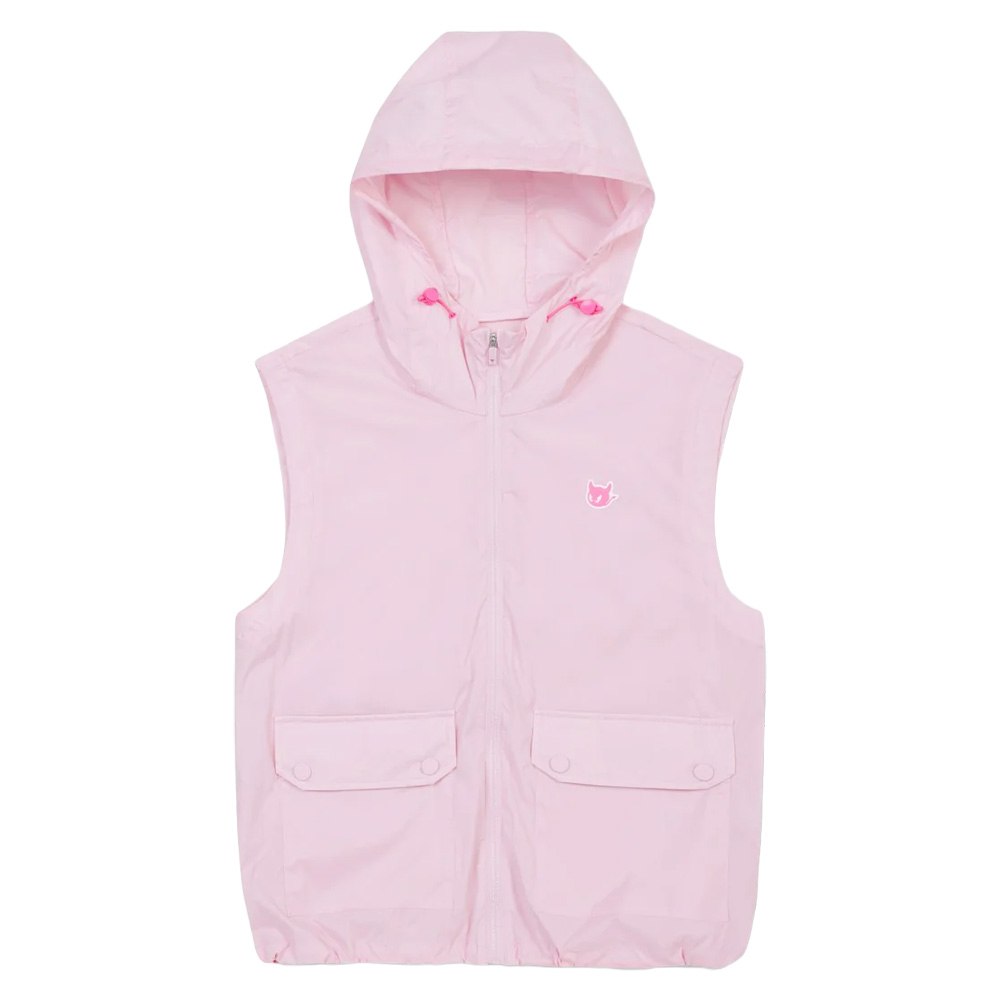WAAC Zip-Up Hoodie Golf Vest Light Pink - SP25 Women – Golfio