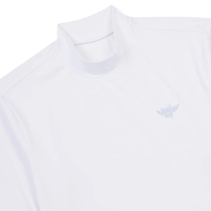 WAAC Jersey Longsleeve Golf Mock White - SP25 Women
