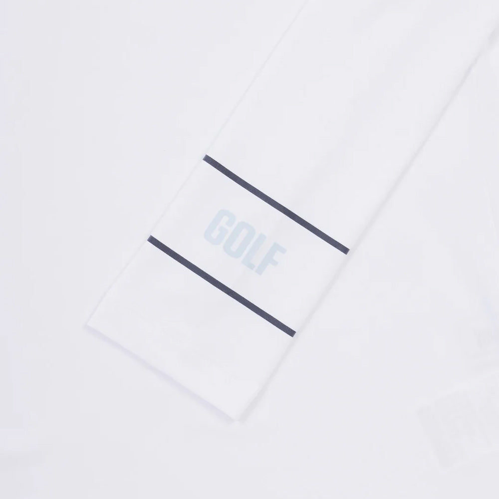 WAAC Jersey Longsleeve Golf Mock White - SP25 Women