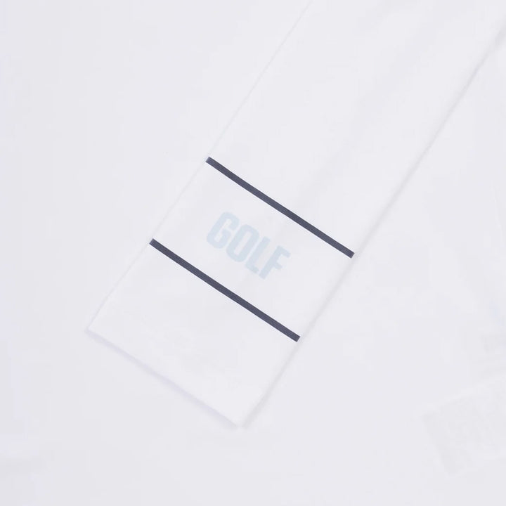 WAAC Jersey Longsleeve Golf Mock White - SP25 Women