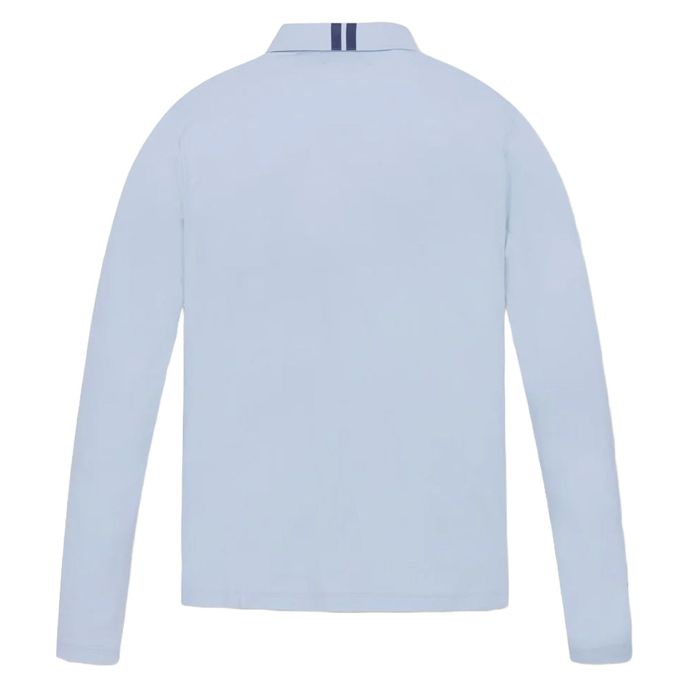 WAAC Essential Collar Longsleeve Golf Polo Light Blue - SP25 Women