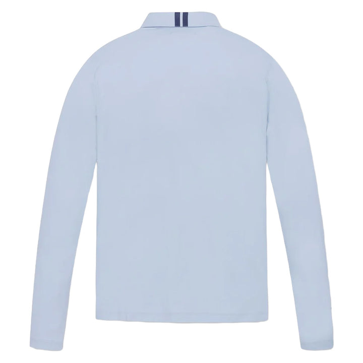 WAAC Essential Collar Longsleeve Golf Polo Light Blue - SP25 Women