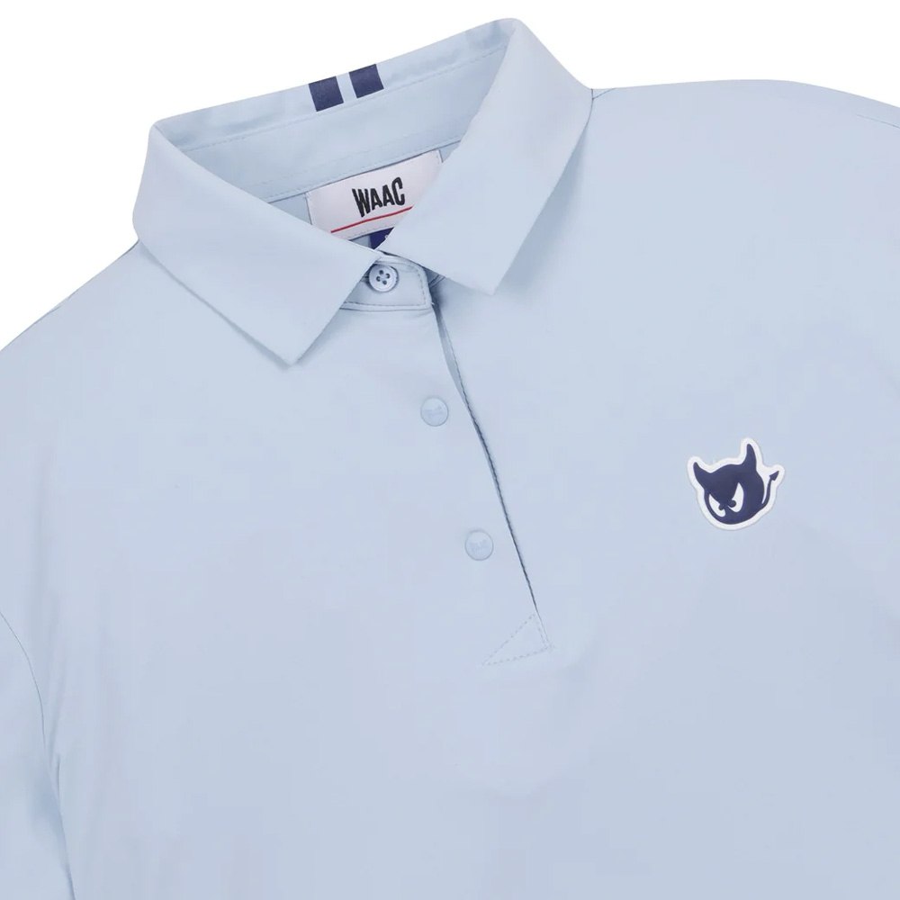 WAAC Essential Collar Longsleeve Golf Polo Light Blue - SP25 Women