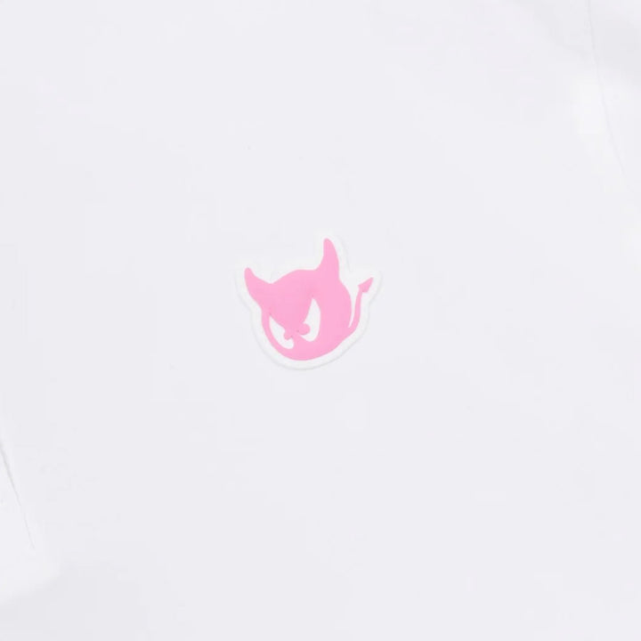 WAAC Essential Collar Longsleeve Golf Polo White - SP25 Women