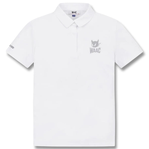 WAAC Essential Pique Golf Polo White - SP25 Women
