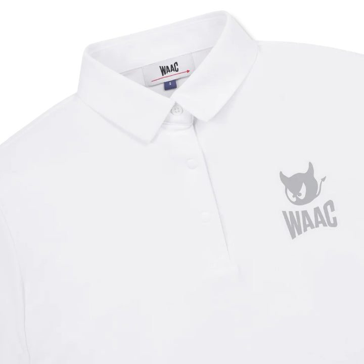 WAAC Essential Pique Golf Polo White - SP25 Women