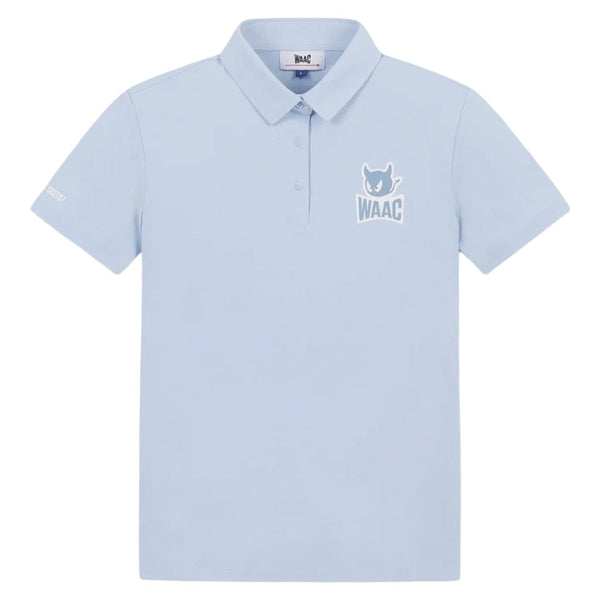 WAAC Essential Pique Golf Polo Light Blue - SP25 Women