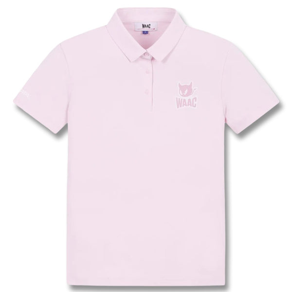 WAAC Essential Pique Golf Polo Light Pink - SP25 Women