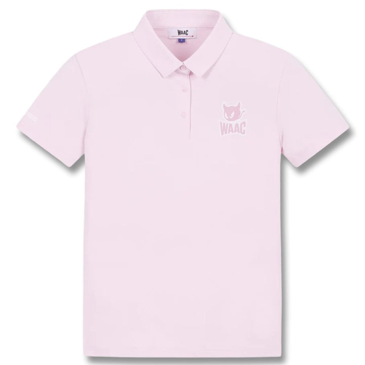 WAAC Essential Pique Golf Polo Light Pink - SP25 Women