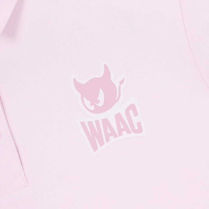 WAAC Essential Pique Golf Polo Light Pink - SP25 Women