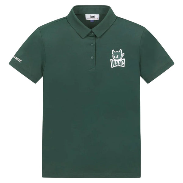 WAAC Essential Pique Golf Polo Green - SP25 Women