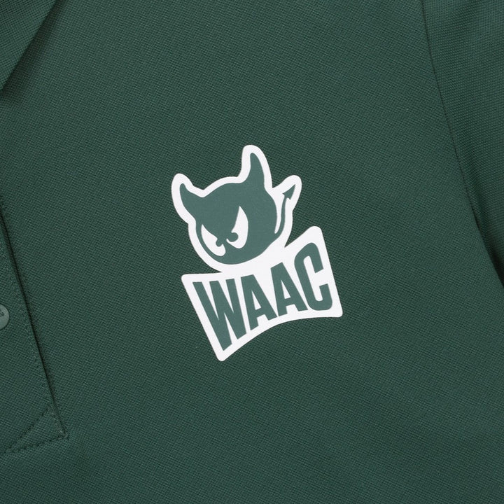 WAAC Essential Pique Golf Polo Green - SP25 Women