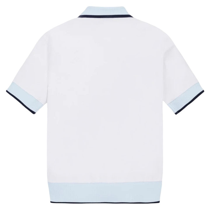 WAAC Rib Collar Golf Polo White - SP25 Women
