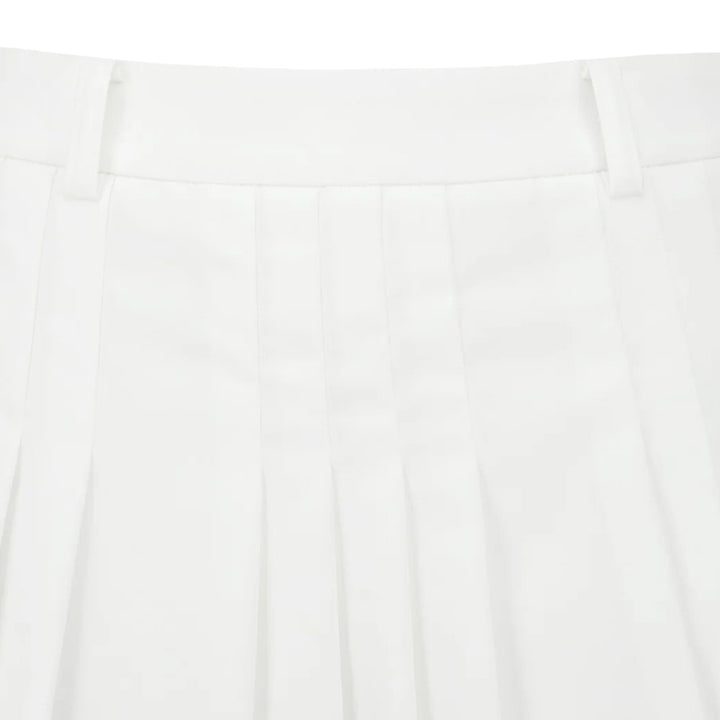 WAAC Blade Pleats Golf Skort White - SP25 Women
