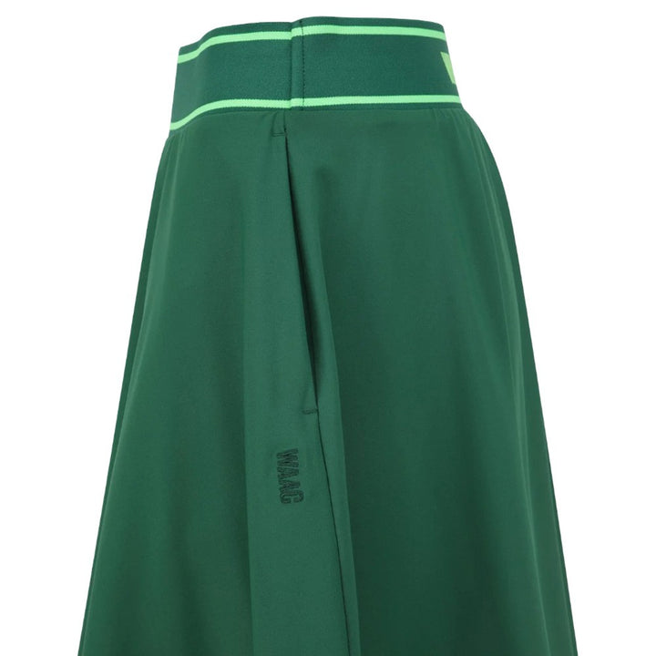 WAAC Jersey Flare Golf Skort Green - SP25 Women