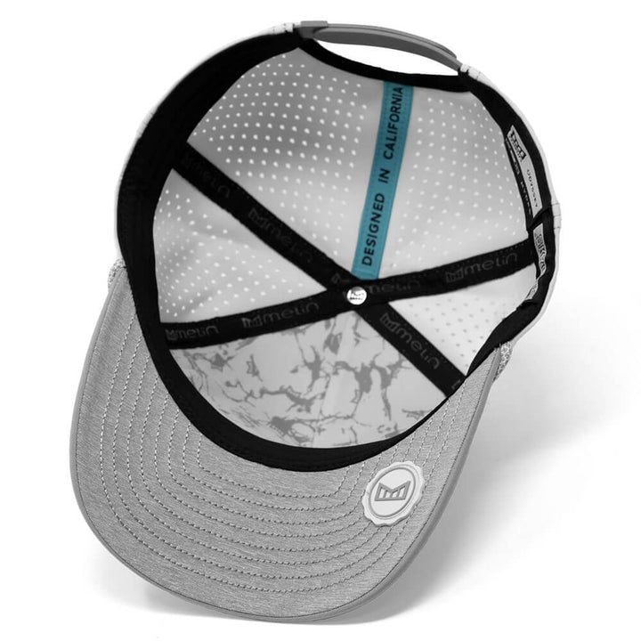 Melin Odysea Rope Bulls Icon Hydro Golf Cap White/Grey - SP24 Men