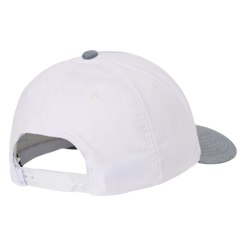 TravisMathew On Course Snapback Golf Cap White - SS25 Men