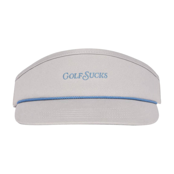 TravisMathew Weekend Agenda Golf Visor Heather Gray - SS25 Men