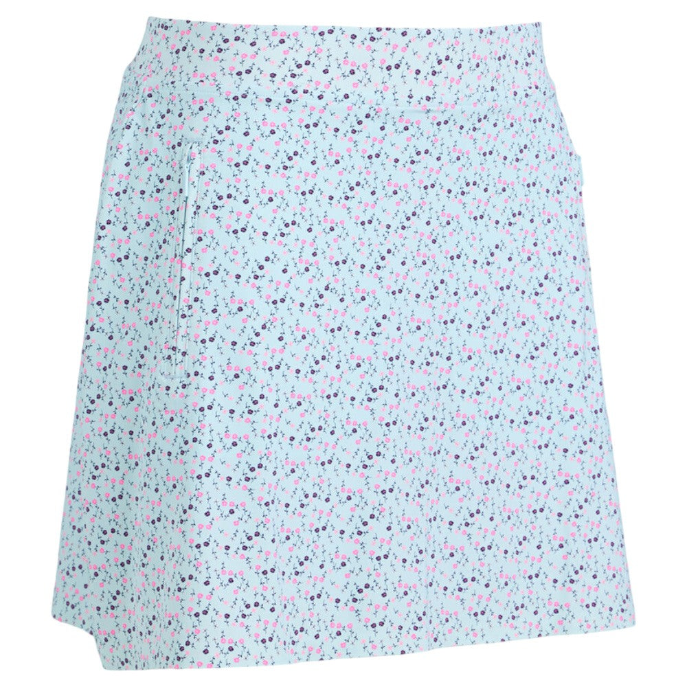 Gfore Aye Poppy Silky Tech Nylon A-Line Golf Skort Snow - SP25 Women