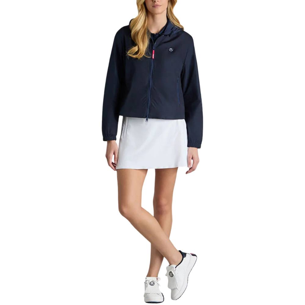 Gfore Fine Nylon Hooded Golf Jacket Twilight - SP25 Women