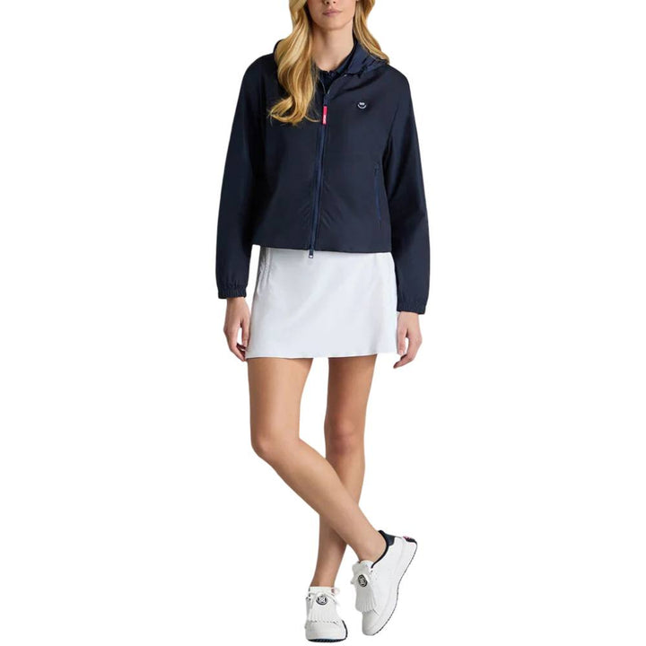 Gfore Fine Nylon Hooded Golf Jacket Twilight - SP25 Women