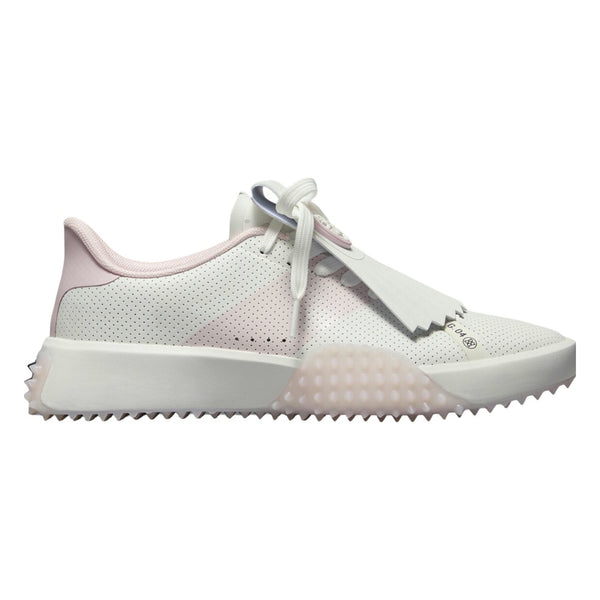 Gfore G.112 Perforated Saddle Stripe Kiltie Spikeless Golf Shoes Snow/Blush - SP25 Women