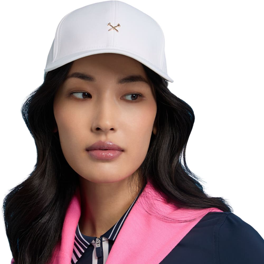 Gfore Metal Tees Low Profile Golf Cap Snow - SP25 Women