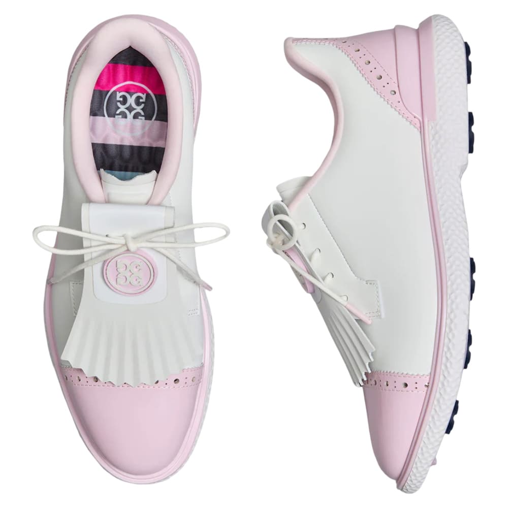 Gfore Gallivan2r Brogue Cap Toe Golf Shoes Snow/Blush - SP25 Women